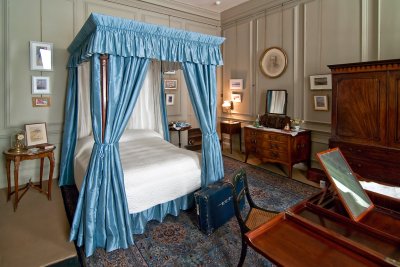 A bedroom, Mompesson House, Wiltshire