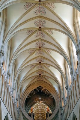 Nave ceiling, Wells Cathedral