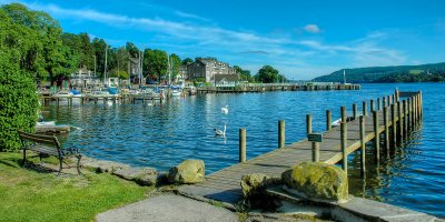 Jetty at The Water's Edge, Ambleside, (2442)