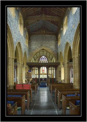 The nave, Holy Trinity, Long Sutton, Somerset