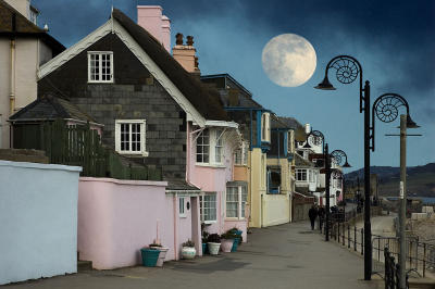 The moon over Lyme