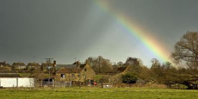 Rainbow over Martock