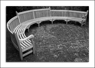 The bench, Barrington Court