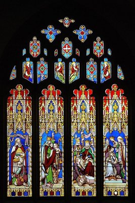 Stained glass, St.George's, Hinton St. George