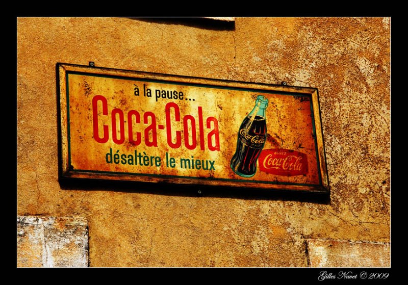 Une vieille pub