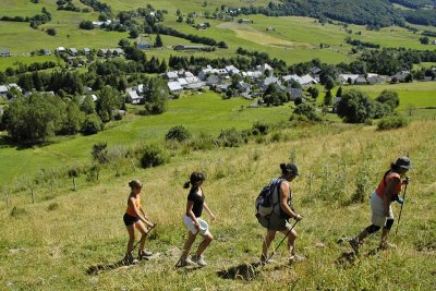 Le Claux  - Buron de la garde - Lac de Lascourt