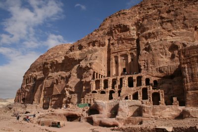 Sur le site de Petra