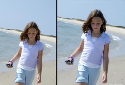 Honorable Mention:Girl on Beach (Julian Kornacki)