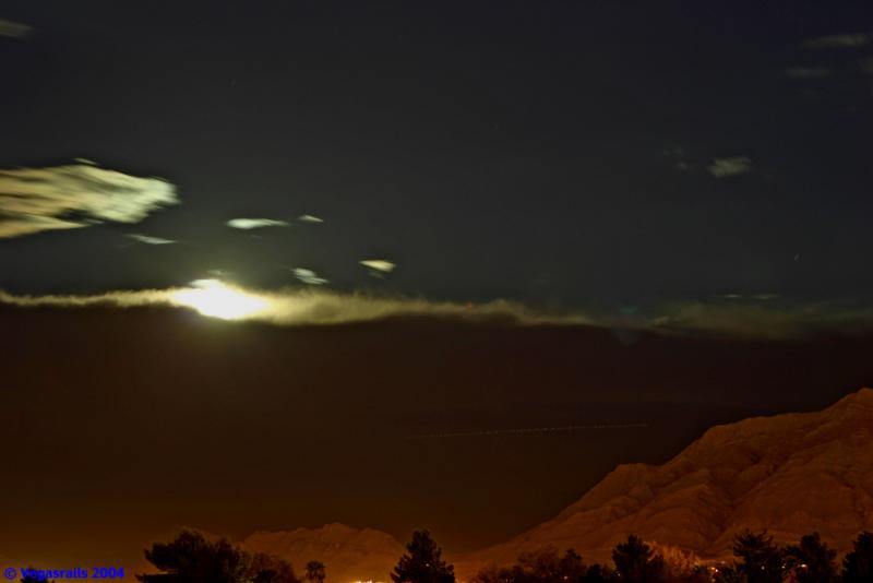 a gleamer of the moon