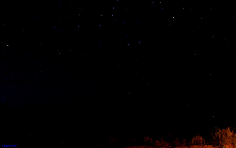 Stars above Devils playground