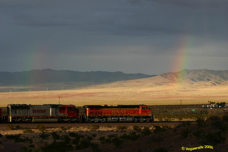 Trains and rainbows