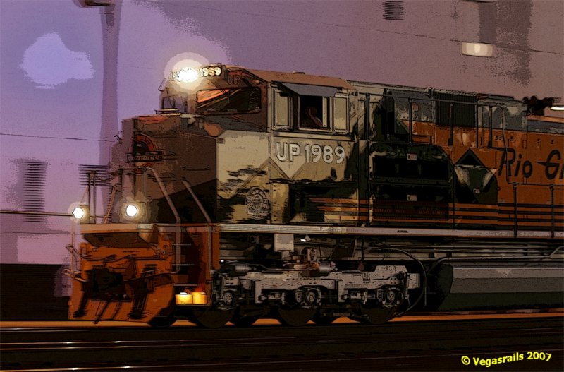 UP 1989 painting