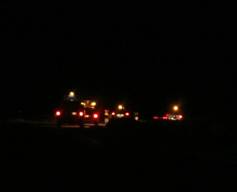 night along Stage Seven