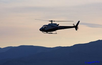 Landing at dusk                                Eurocopter BC