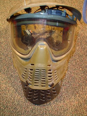 the mask from hell!! fan and chin guard