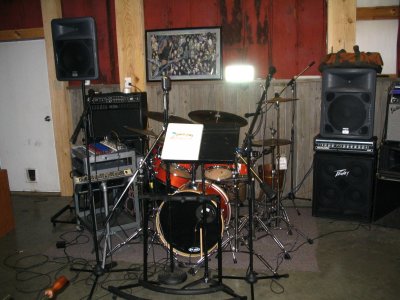 Full band set up