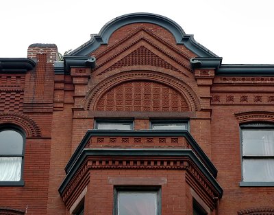 Maryland Ave, 600 block, facades