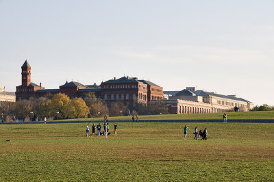 A view across the Mall