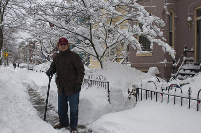 Round 2: My husband, the experienced snow shoveler