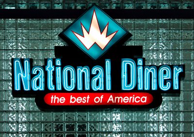 The National Diner (4th place, Neon Challenge)