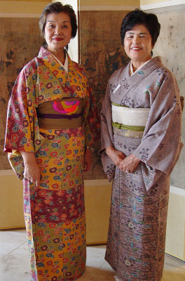 Ladies in kimono