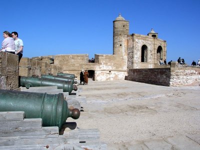 119 Essaouira - Up on the walls.JPG