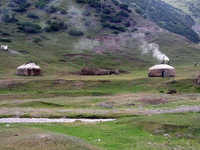 Kyrgyzstan - nomadic yurts