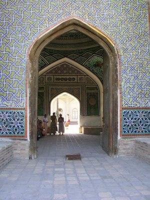 Kokand Palace arches