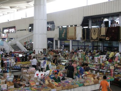 Ashghabad - huge central market