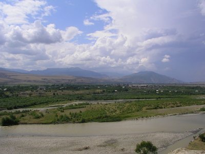 Western Georgia - view from Uplistsikhe