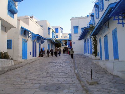Street in Sidi Bou Said