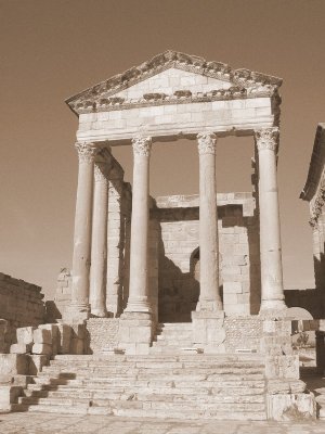 Sbeitla - temple to Minerva