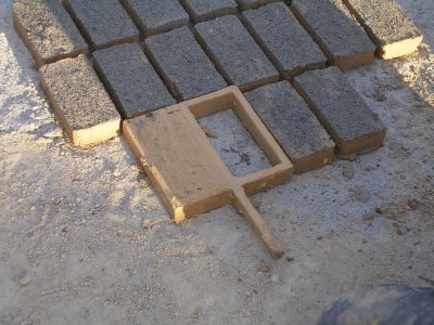 Tozeur brick works - form for bricks