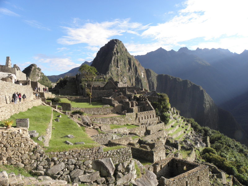 Known by the Incas as Patallacta,   (High City)