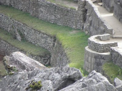 The best wall in Machu Picchu