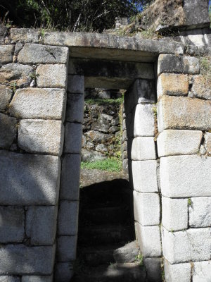A double jamb door at Temple of the Moon