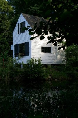 Pond house