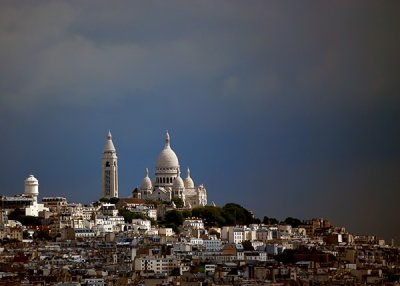 Sacre Coeur From the Top of the Arc de Triomphe