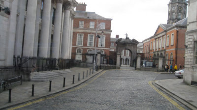Entrance to Dublin castle