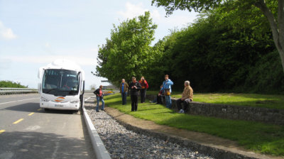 Picture takers by the Rock of Cashel