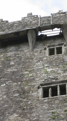 The Blarney Stone is right there.