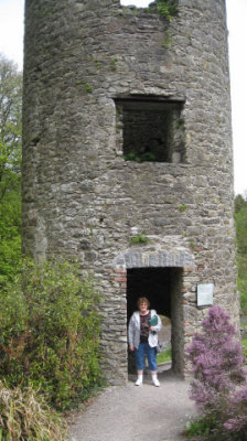 A watch tower beside the castle