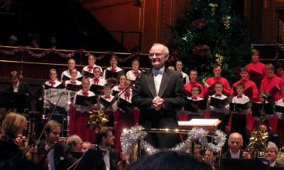 John Rutter: A very humble person accepting applause