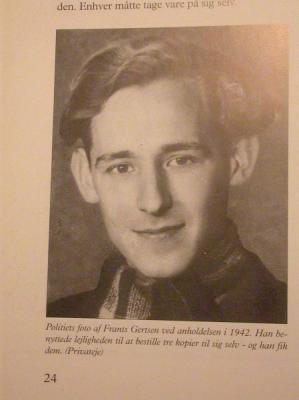 Frants Gertsen - Danish Resistance Fighter (Robin's grandfather)