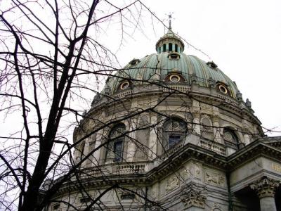 Frederiks Kirken (Marble church). Built 1749-1894