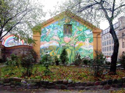 Christiania was at the site of old army barracks