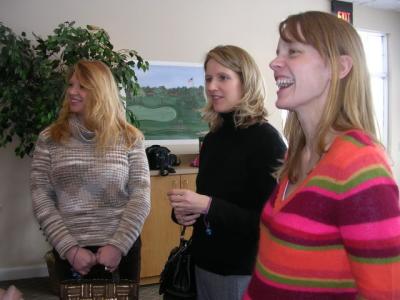Deb, Kristen & Barbara (who gets the joke)