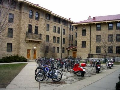 Tripp Hall Courtyard