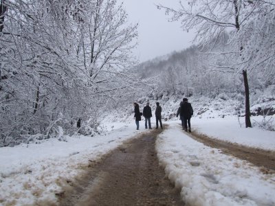 kirkgecit snowy road