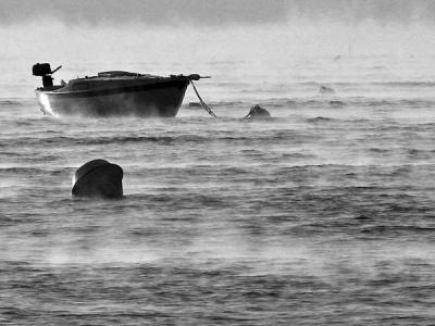 Boat in Fog